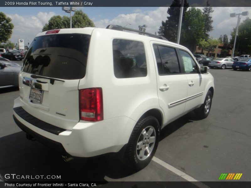 Taffeta White / Gray 2009 Honda Pilot Touring