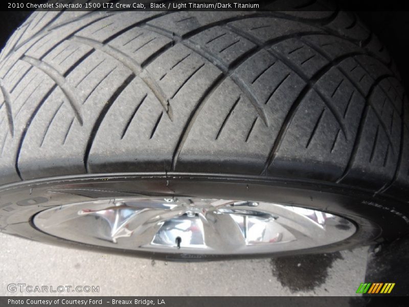 Black / Light Titanium/Dark Titanium 2010 Chevrolet Silverado 1500 LTZ Crew Cab