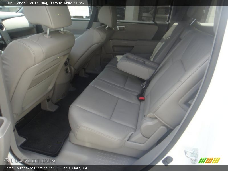Taffeta White / Gray 2009 Honda Pilot Touring