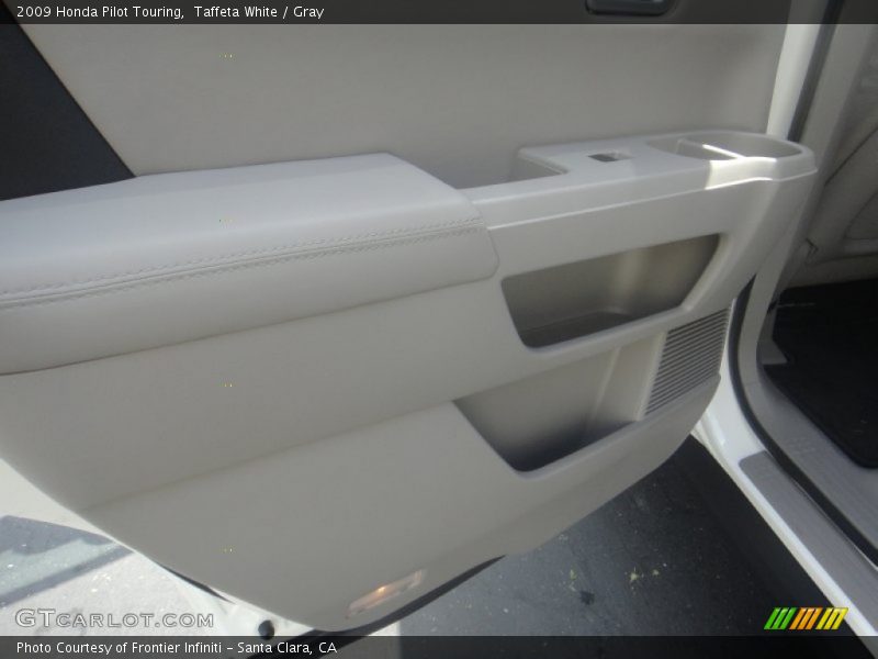 Taffeta White / Gray 2009 Honda Pilot Touring