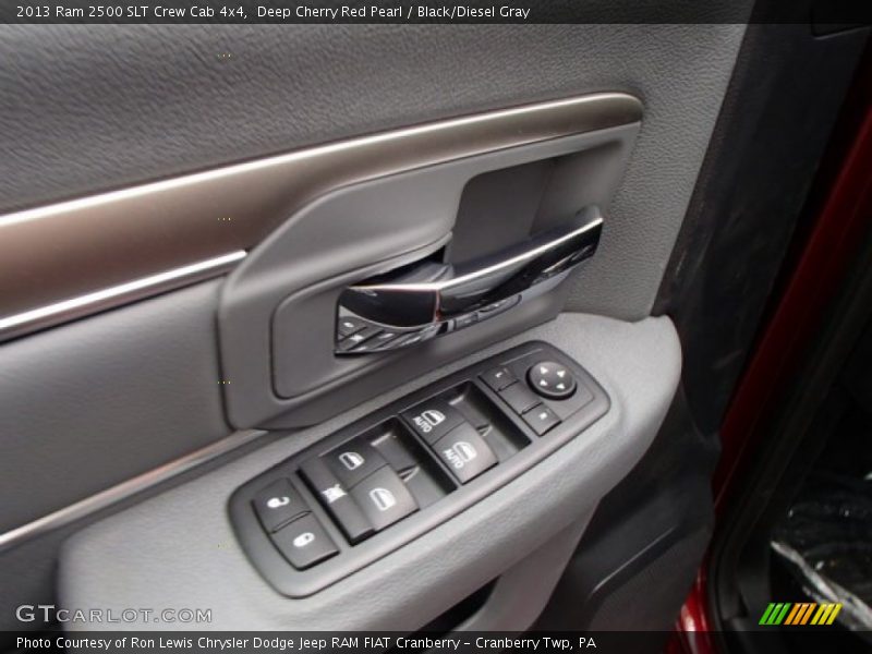 Deep Cherry Red Pearl / Black/Diesel Gray 2013 Ram 2500 SLT Crew Cab 4x4