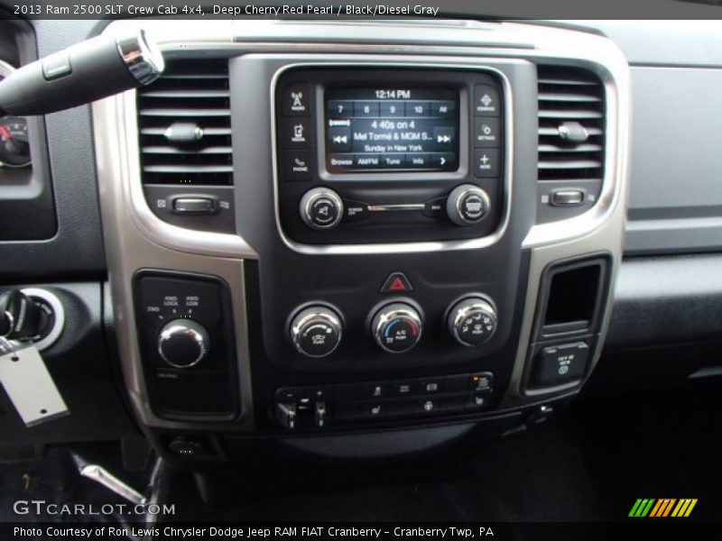 Deep Cherry Red Pearl / Black/Diesel Gray 2013 Ram 2500 SLT Crew Cab 4x4