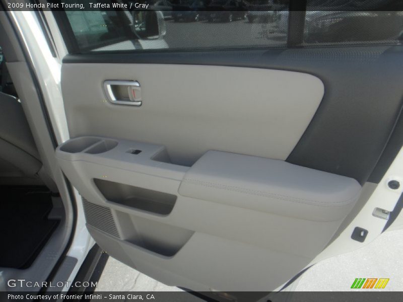 Taffeta White / Gray 2009 Honda Pilot Touring