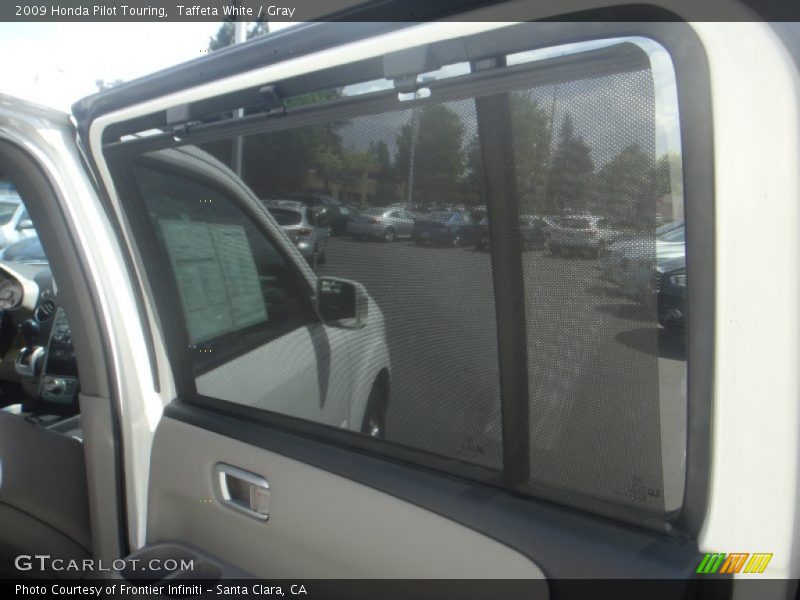 Taffeta White / Gray 2009 Honda Pilot Touring