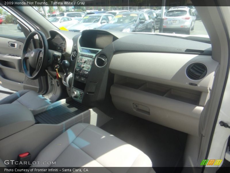 Taffeta White / Gray 2009 Honda Pilot Touring