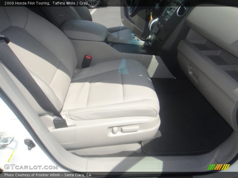 Taffeta White / Gray 2009 Honda Pilot Touring
