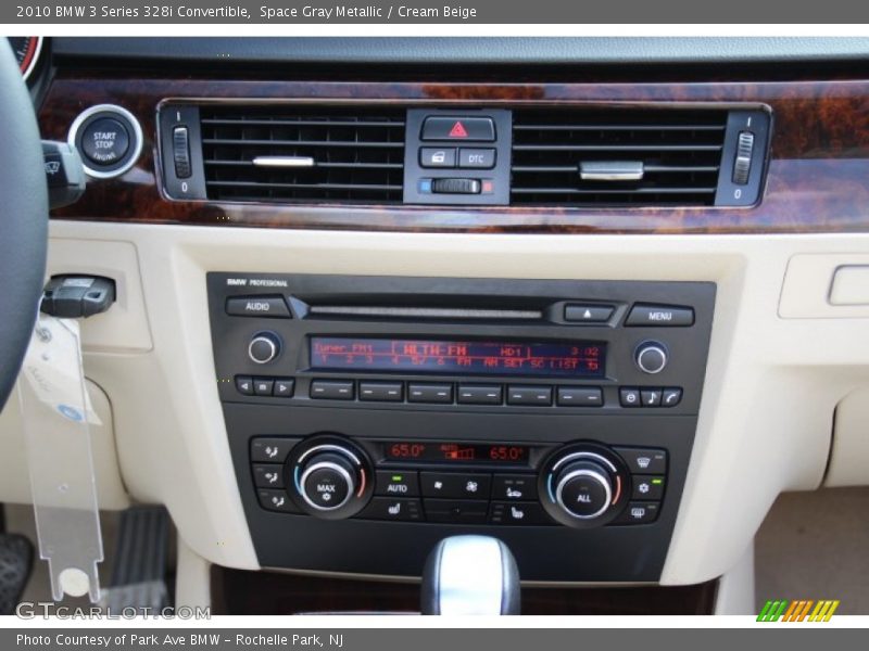 Space Gray Metallic / Cream Beige 2010 BMW 3 Series 328i Convertible