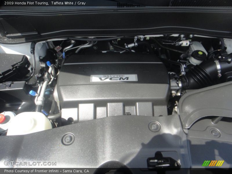 Taffeta White / Gray 2009 Honda Pilot Touring