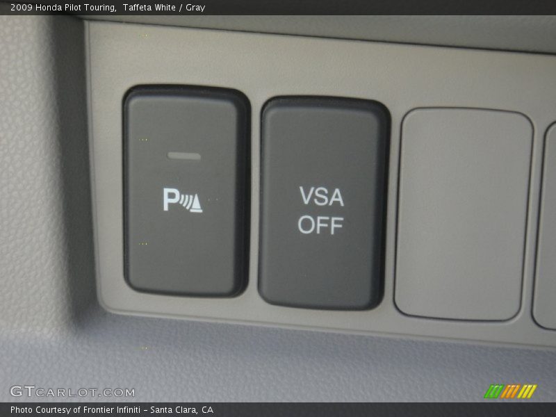 Taffeta White / Gray 2009 Honda Pilot Touring