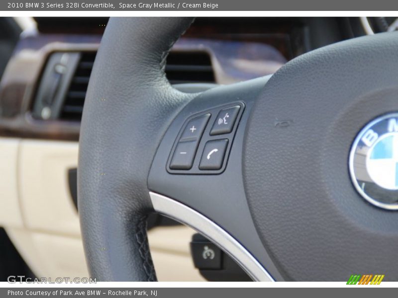 Space Gray Metallic / Cream Beige 2010 BMW 3 Series 328i Convertible