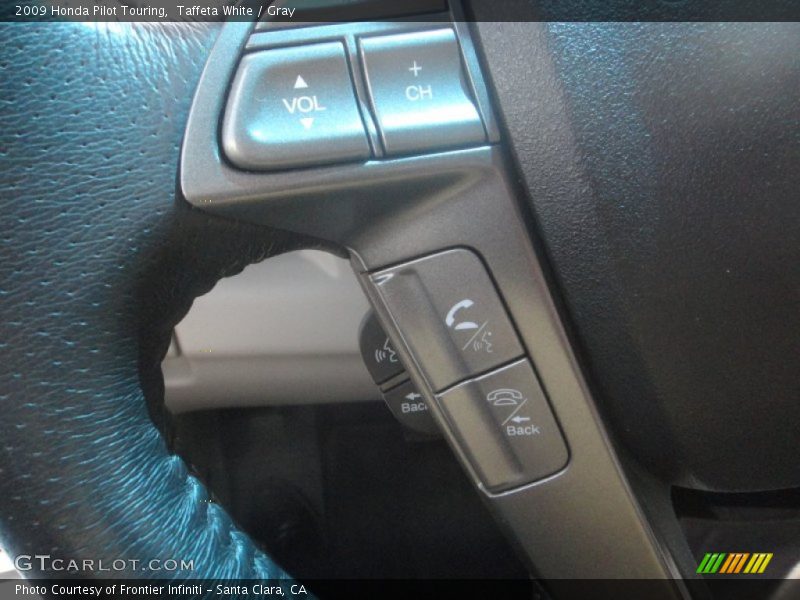 Taffeta White / Gray 2009 Honda Pilot Touring