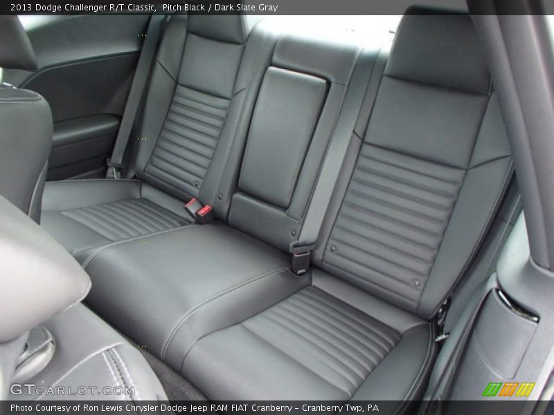 Pitch Black / Dark Slate Gray 2013 Dodge Challenger R/T Classic