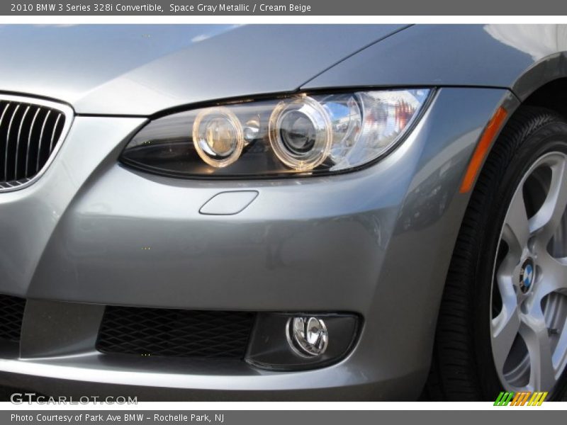 Space Gray Metallic / Cream Beige 2010 BMW 3 Series 328i Convertible