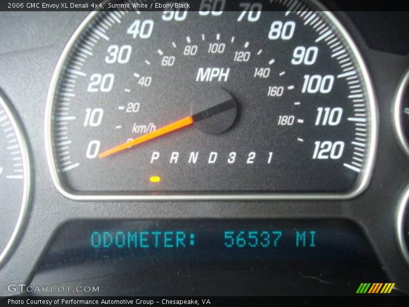 Summit White / Ebony Black 2006 GMC Envoy XL Denali 4x4
