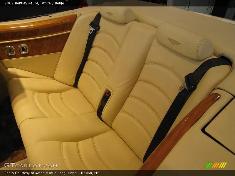 White / Beige 2002 Bentley Azure