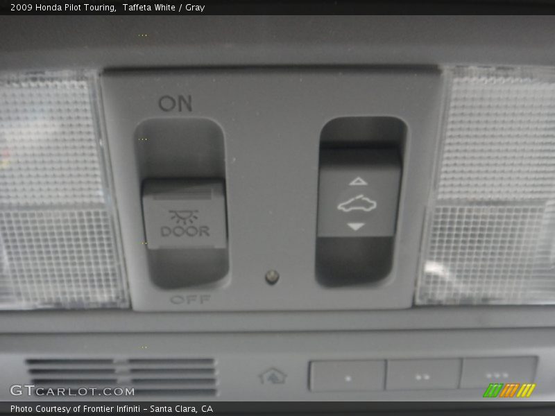 Taffeta White / Gray 2009 Honda Pilot Touring