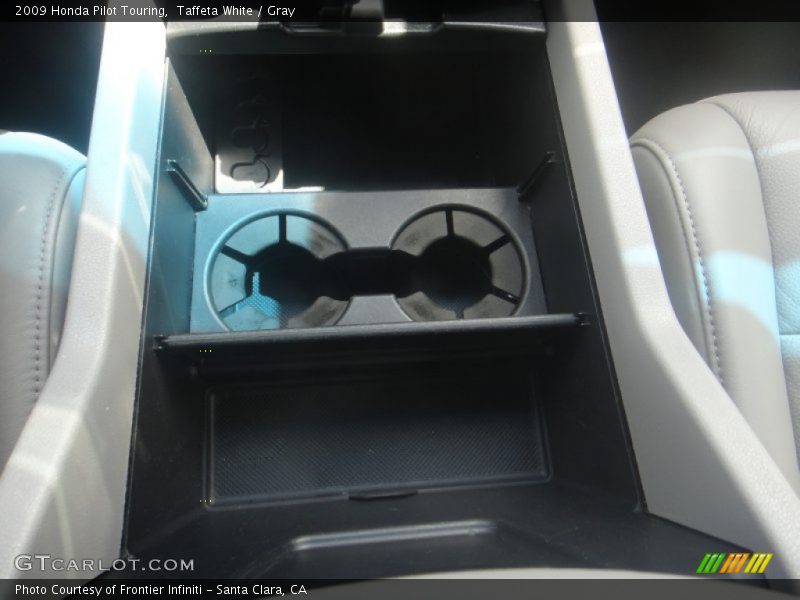 Taffeta White / Gray 2009 Honda Pilot Touring