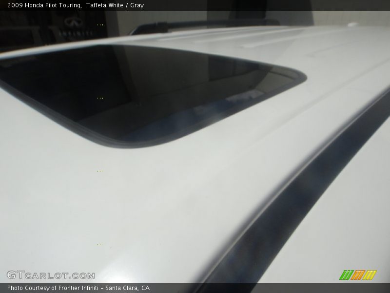 Taffeta White / Gray 2009 Honda Pilot Touring