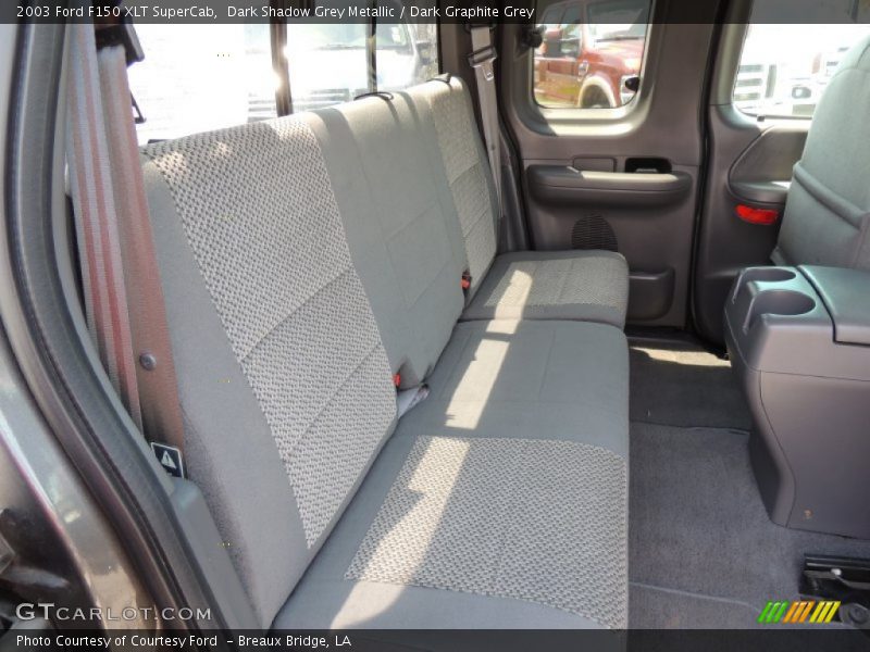Rear Seat of 2003 F150 XLT SuperCab