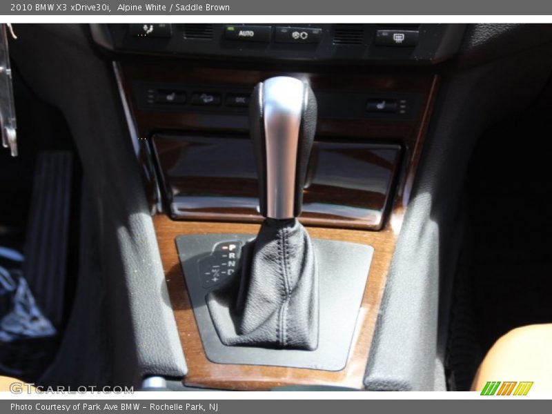 Alpine White / Saddle Brown 2010 BMW X3 xDrive30i