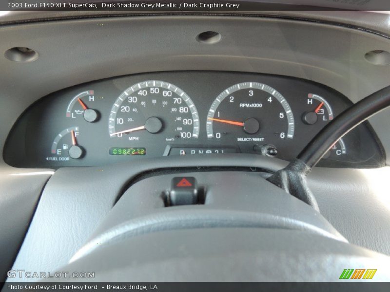  2003 F150 XLT SuperCab XLT SuperCab Gauges