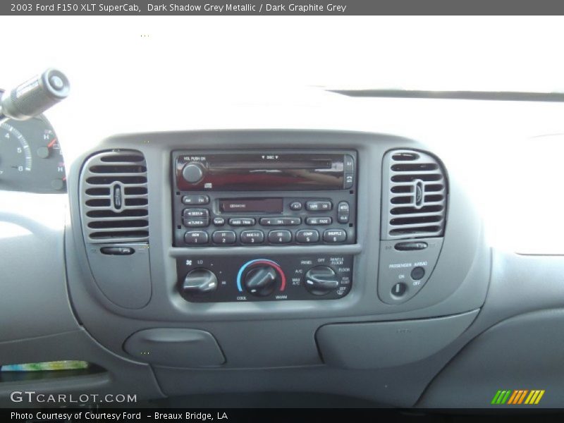 Controls of 2003 F150 XLT SuperCab