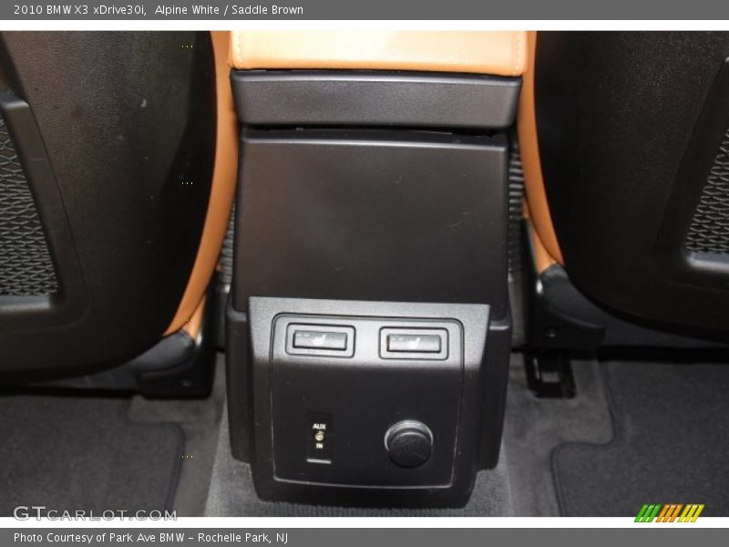 Alpine White / Saddle Brown 2010 BMW X3 xDrive30i