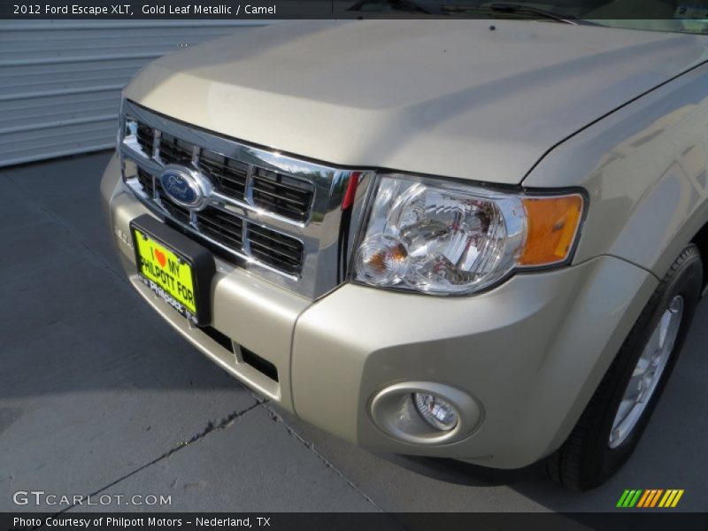 Gold Leaf Metallic / Camel 2012 Ford Escape XLT
