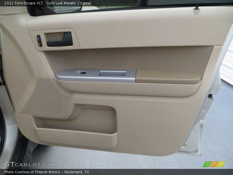 Gold Leaf Metallic / Camel 2012 Ford Escape XLT