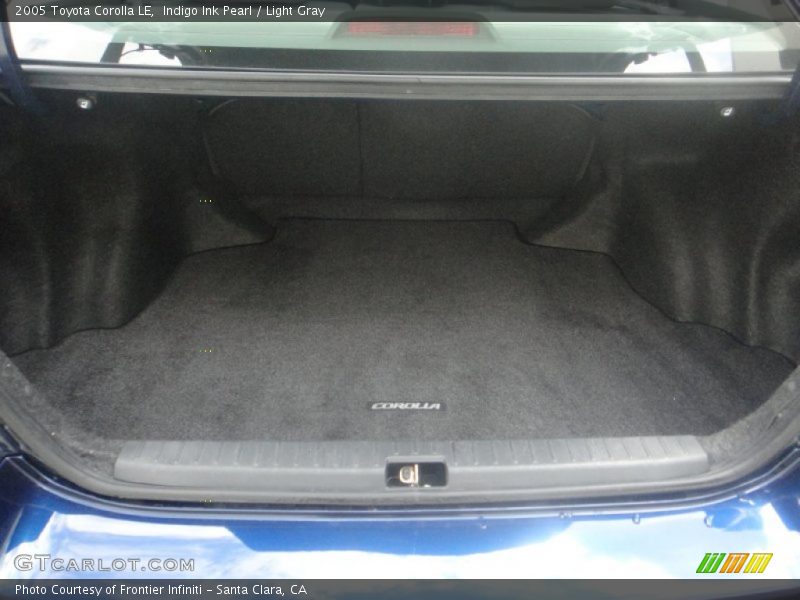 Indigo Ink Pearl / Light Gray 2005 Toyota Corolla LE