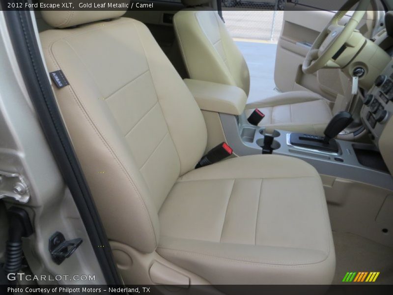 Gold Leaf Metallic / Camel 2012 Ford Escape XLT