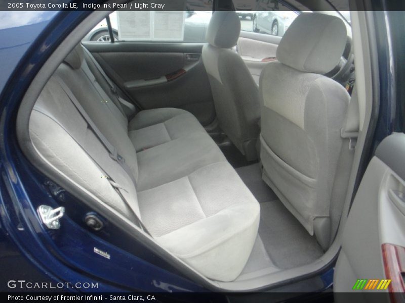 Indigo Ink Pearl / Light Gray 2005 Toyota Corolla LE