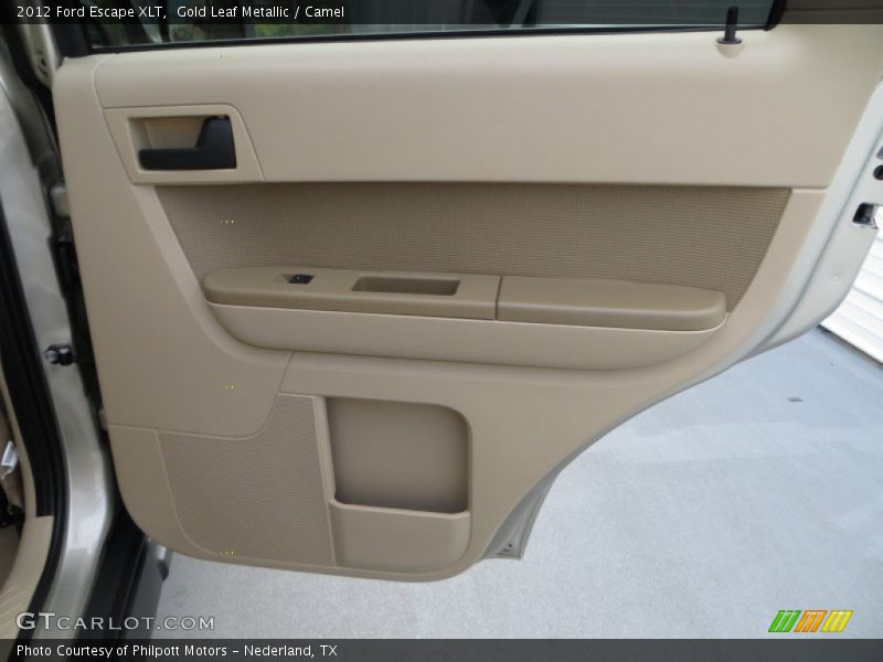 Gold Leaf Metallic / Camel 2012 Ford Escape XLT