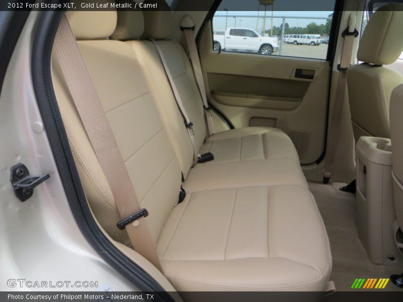 Gold Leaf Metallic / Camel 2012 Ford Escape XLT