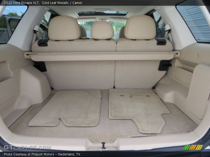 Gold Leaf Metallic / Camel 2012 Ford Escape XLT