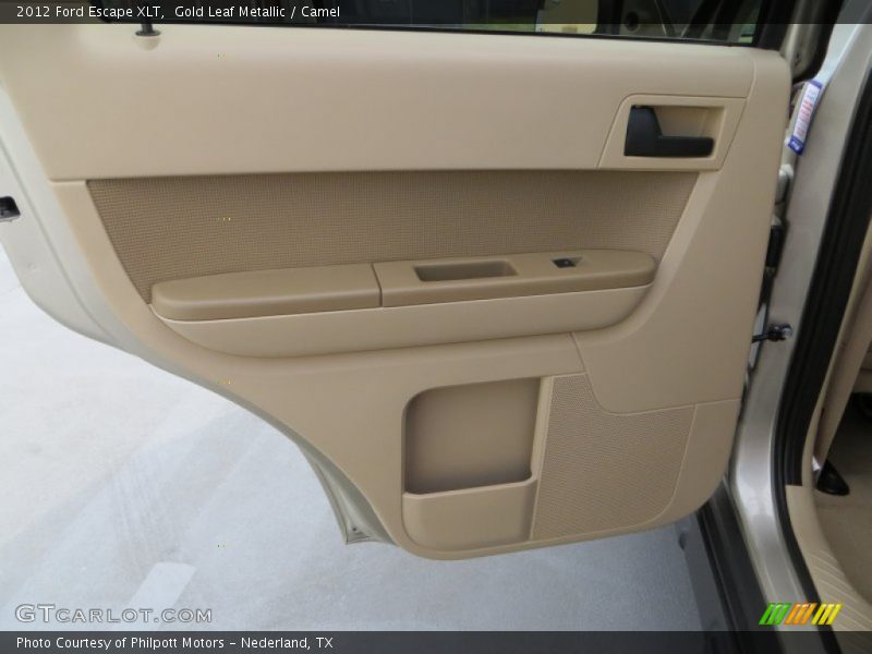 Gold Leaf Metallic / Camel 2012 Ford Escape XLT
