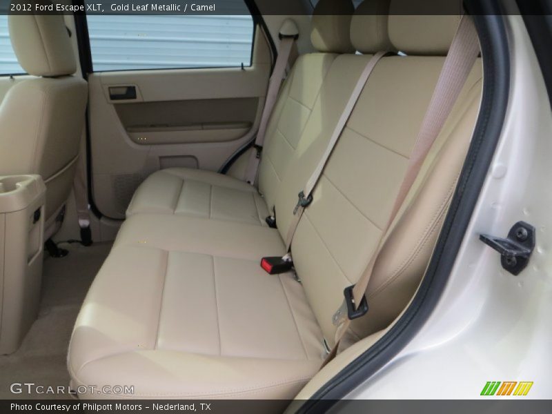 Gold Leaf Metallic / Camel 2012 Ford Escape XLT