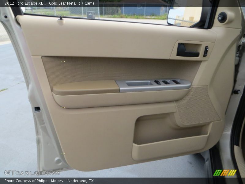 Gold Leaf Metallic / Camel 2012 Ford Escape XLT