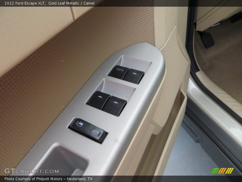 Gold Leaf Metallic / Camel 2012 Ford Escape XLT