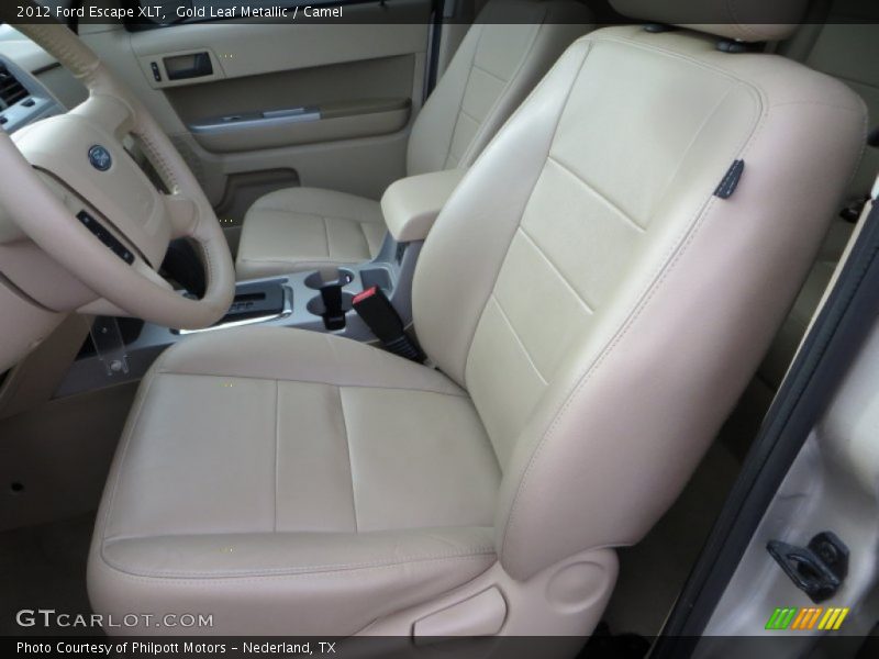  2012 Escape XLT Camel Interior