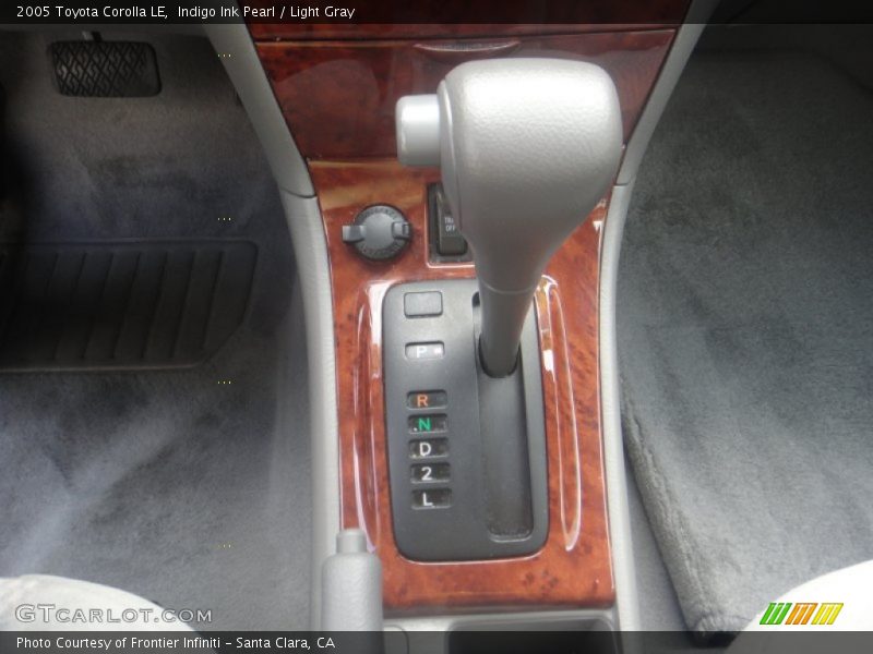 Indigo Ink Pearl / Light Gray 2005 Toyota Corolla LE