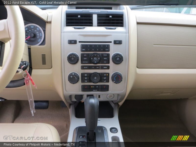 Gold Leaf Metallic / Camel 2012 Ford Escape XLT