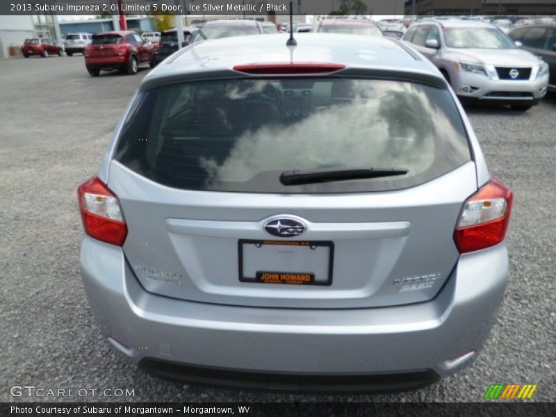 Ice Silver Metallic / Black 2013 Subaru Impreza 2.0i Limited 5 Door