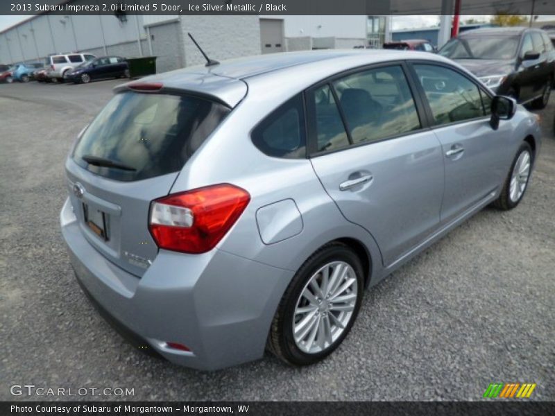 Ice Silver Metallic / Black 2013 Subaru Impreza 2.0i Limited 5 Door