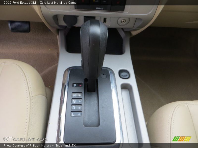 Gold Leaf Metallic / Camel 2012 Ford Escape XLT