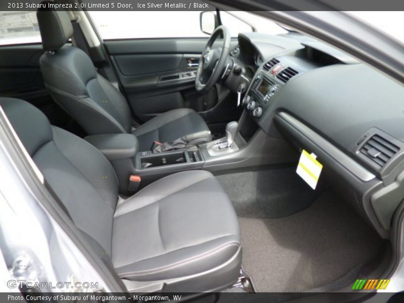 Ice Silver Metallic / Black 2013 Subaru Impreza 2.0i Limited 5 Door