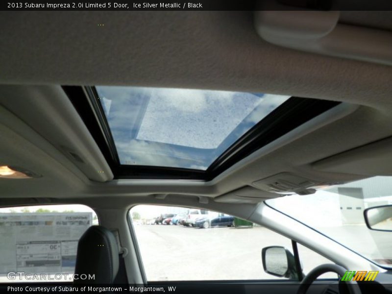 Ice Silver Metallic / Black 2013 Subaru Impreza 2.0i Limited 5 Door