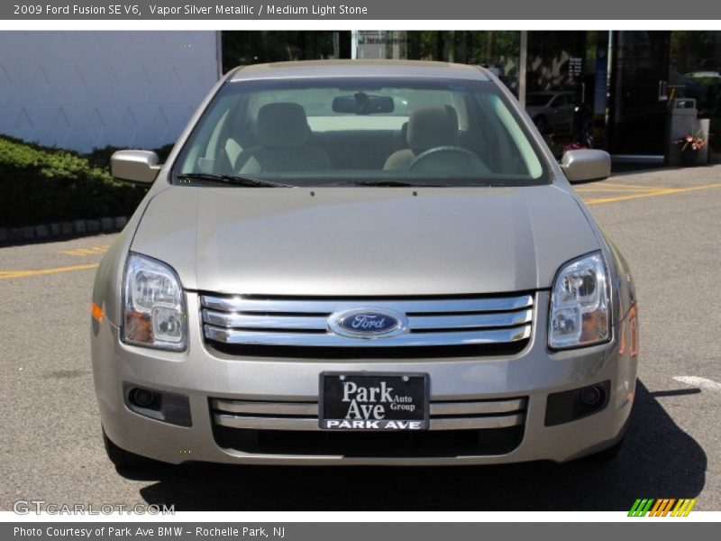 Vapor Silver Metallic / Medium Light Stone 2009 Ford Fusion SE V6