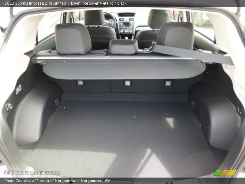 Ice Silver Metallic / Black 2013 Subaru Impreza 2.0i Limited 5 Door
