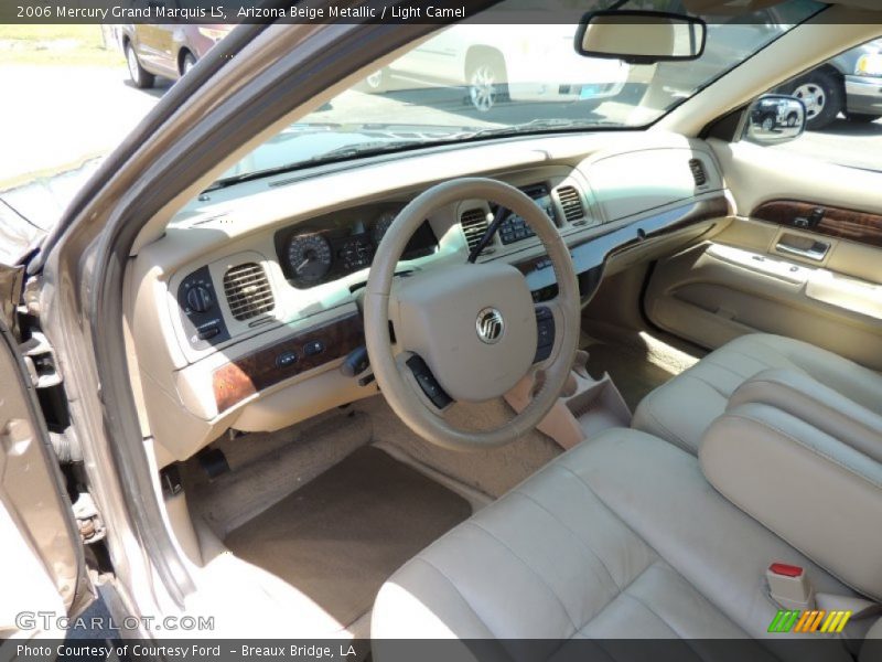 Arizona Beige Metallic / Light Camel 2006 Mercury Grand Marquis LS